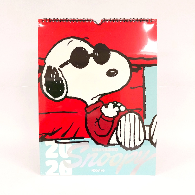 Calendario Mooving 2026 Snoppy 30x40 Art.1419134